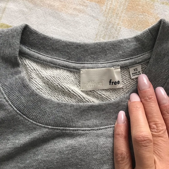 Wilfred Free - Shrunken Crewneck Sweatshirt - Picture 9 of 10